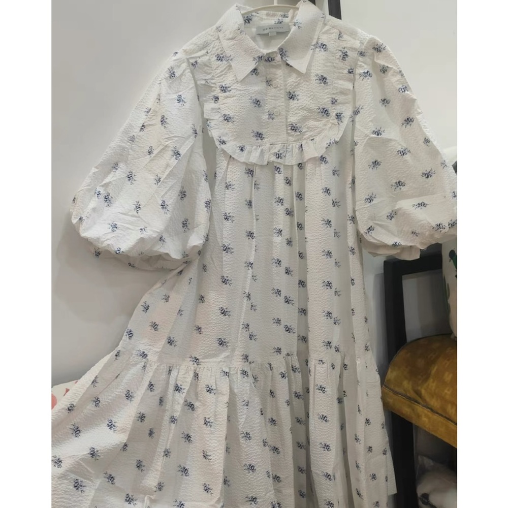 LEE MATHEWS
Floral Print Mini Dress